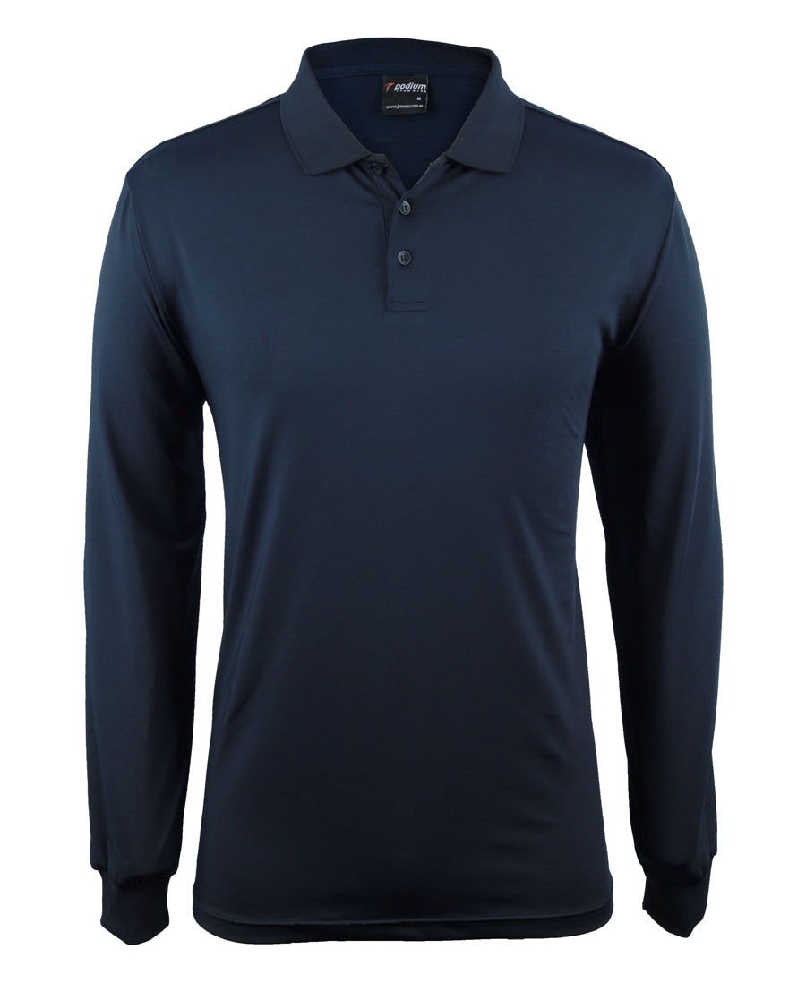 Quick Dry Polos Long Sleeve