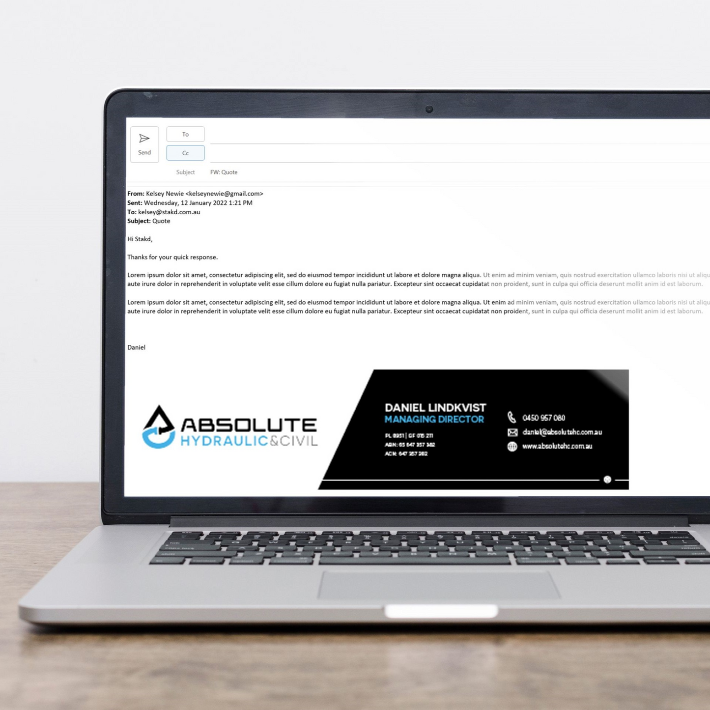 Email Signature Design