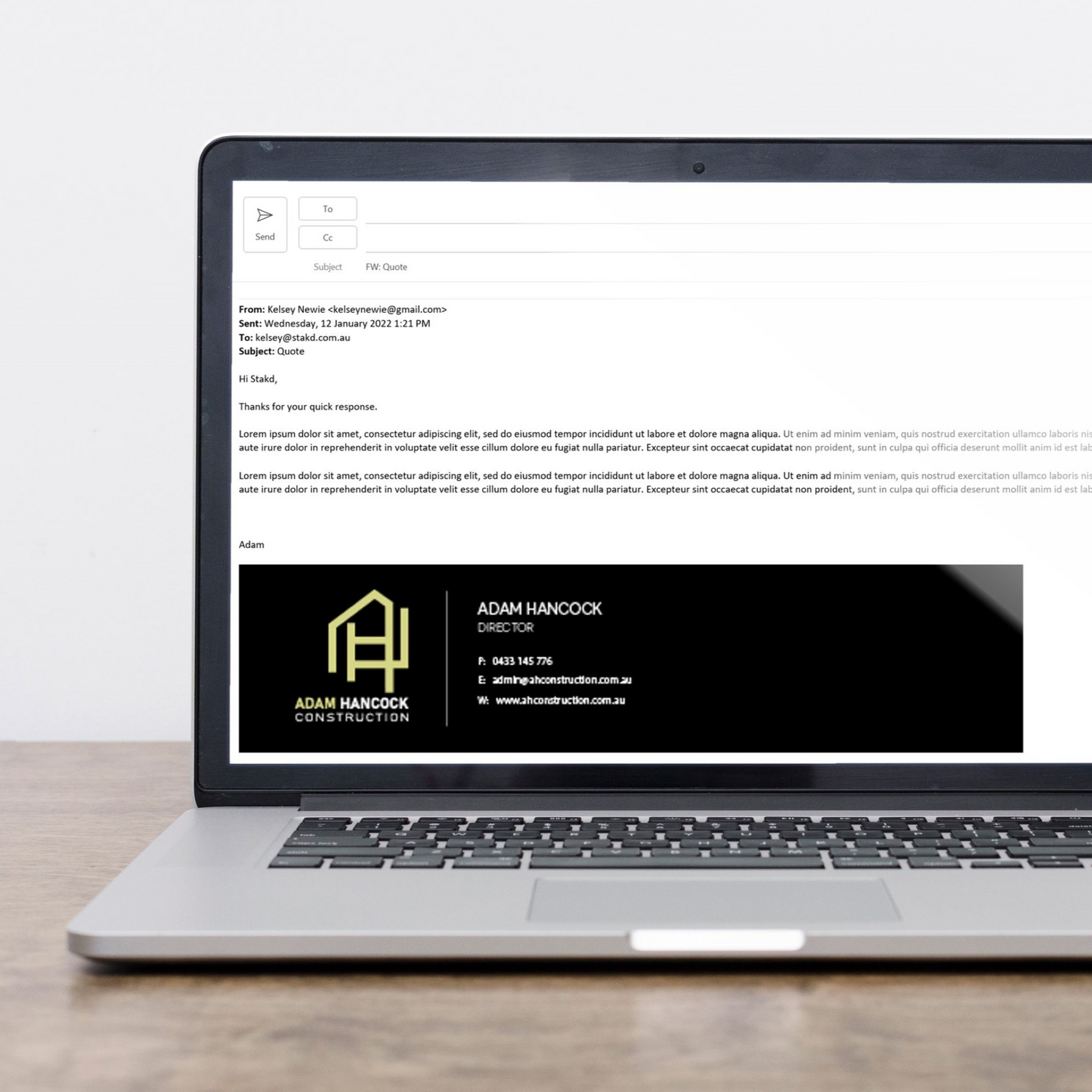 Email Signature Design