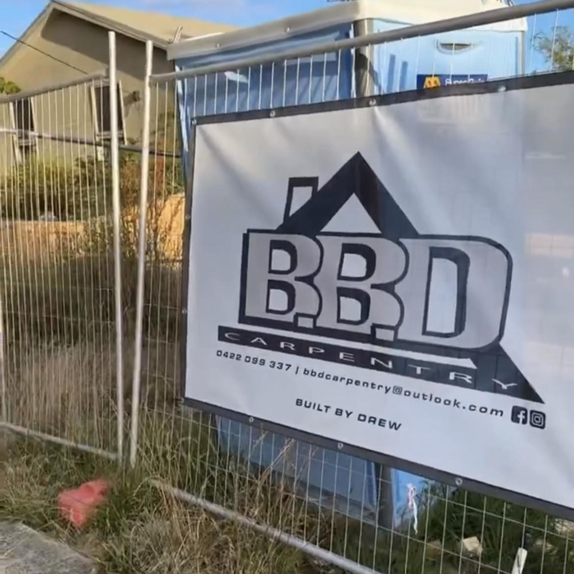 Mesh Banner / Temp Fence Signage