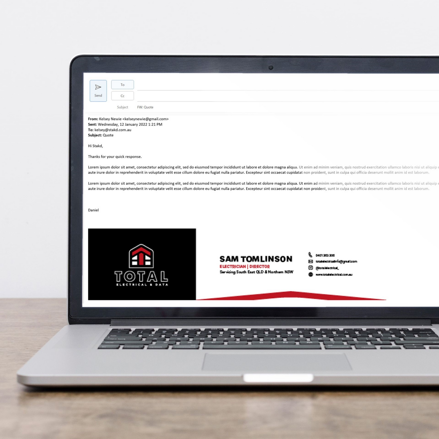 Email Signature Design