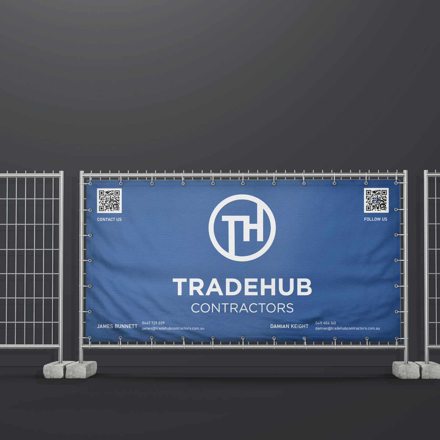 Mesh Banner / Temp Fence Signage