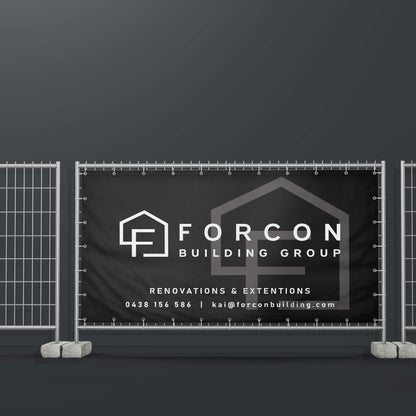 Mesh Banner / Temp Fence Signage