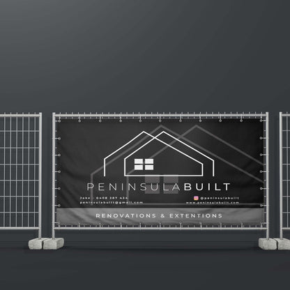 Mesh Banner / Temp Fence Signage