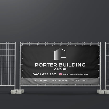 Mesh Banner / Temp Fence Signage